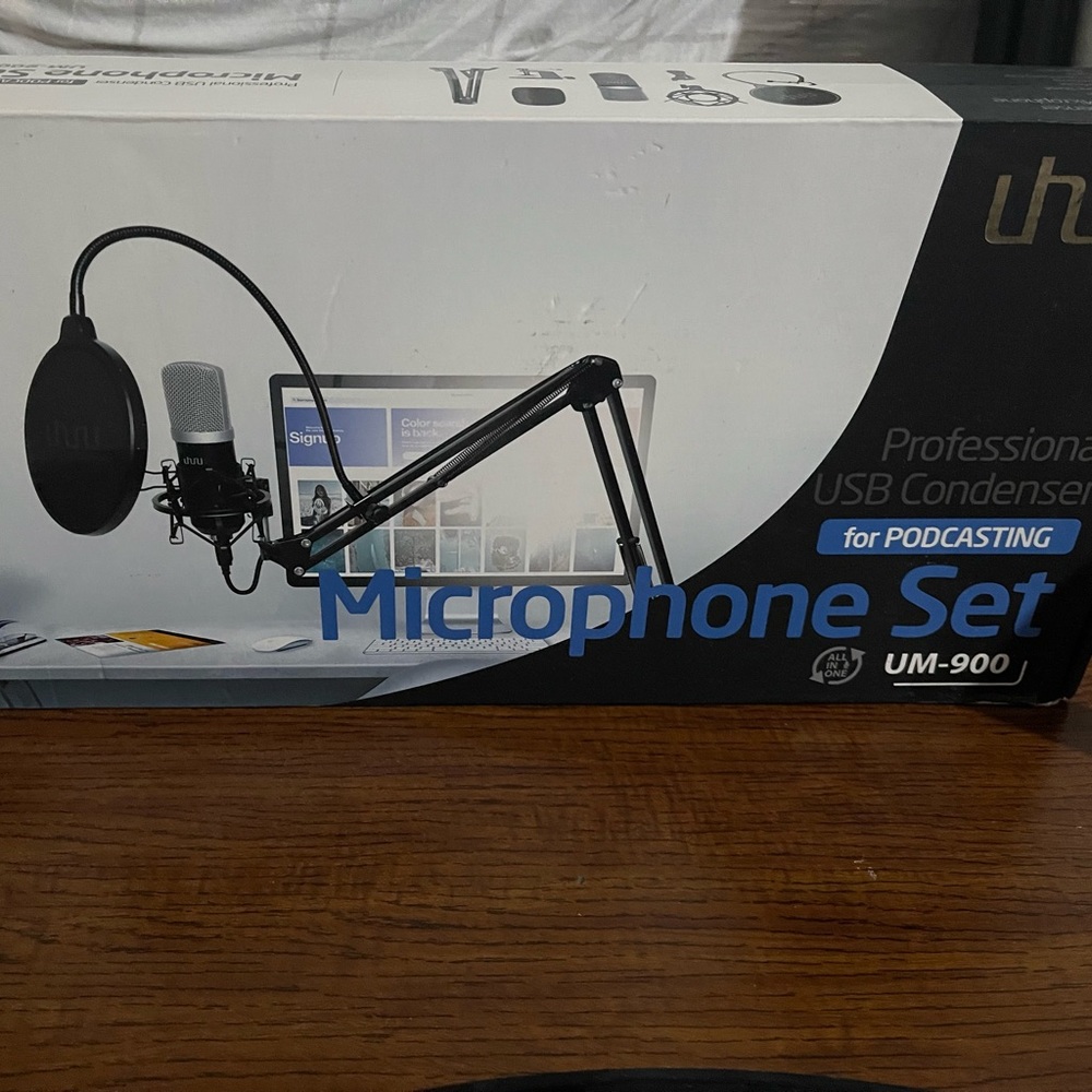 USB Podcast Condenser Microphone